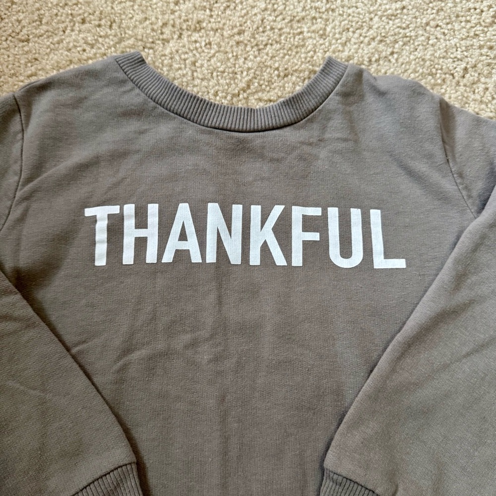 10Threads ‘Thankful’ Sweatshirt - Picture 3 of 4